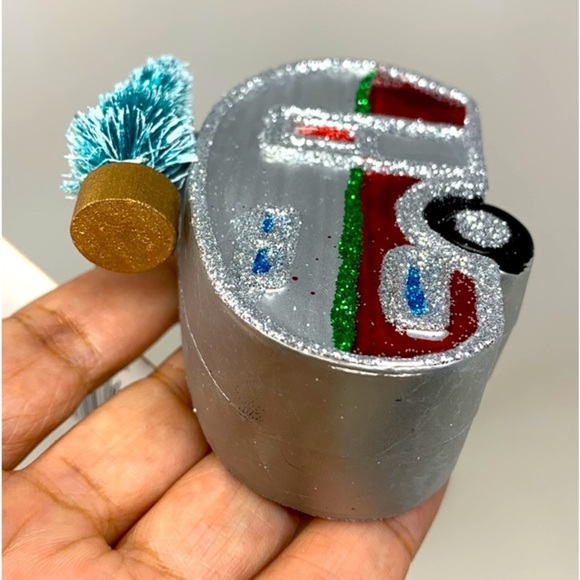 RV trailer w tree Christmas tree ornament holiday decoration retro style new - Picture 2 of 14